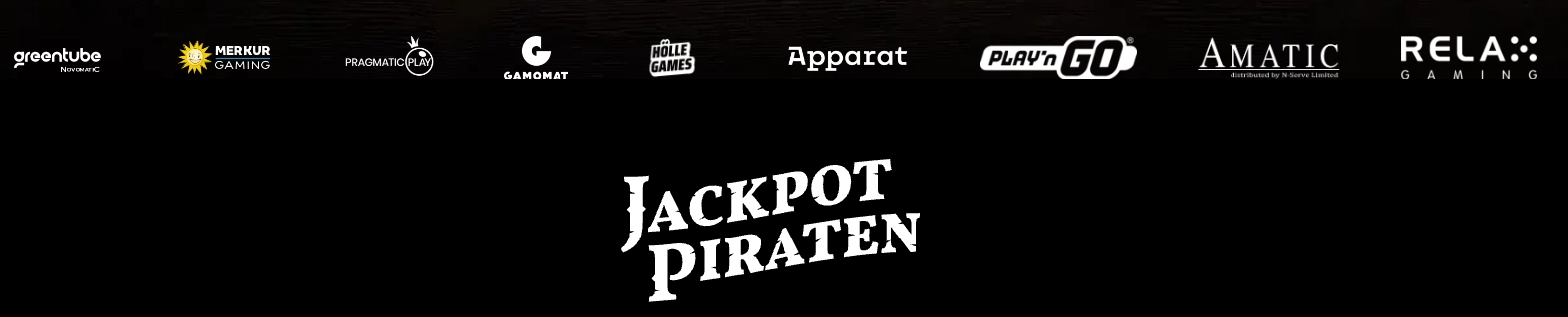Im PayPal Online Casino von JackpotPiraten findet man 9 Spieleentwickler.