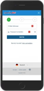 Sportingbet Casino Registrierung Schritt 2
