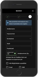 bpremium Registrierung Schritt 4