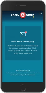 Crazybuzzer Registrierung Schritt 3