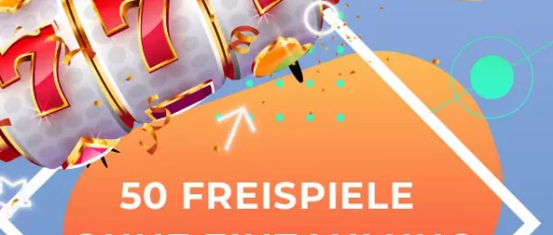 50 Freispiele ohne Einzahlung Banner