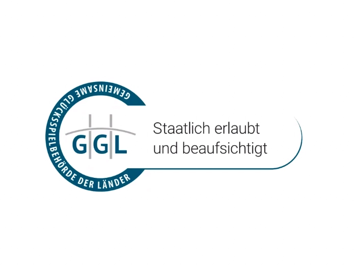 Das neue Siegel der GGL trägt die Aufschrift 'Staatlich erlaubt und beaufsichtigt'.