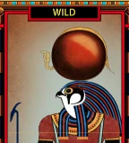 Gott Horus als Expanding Wild