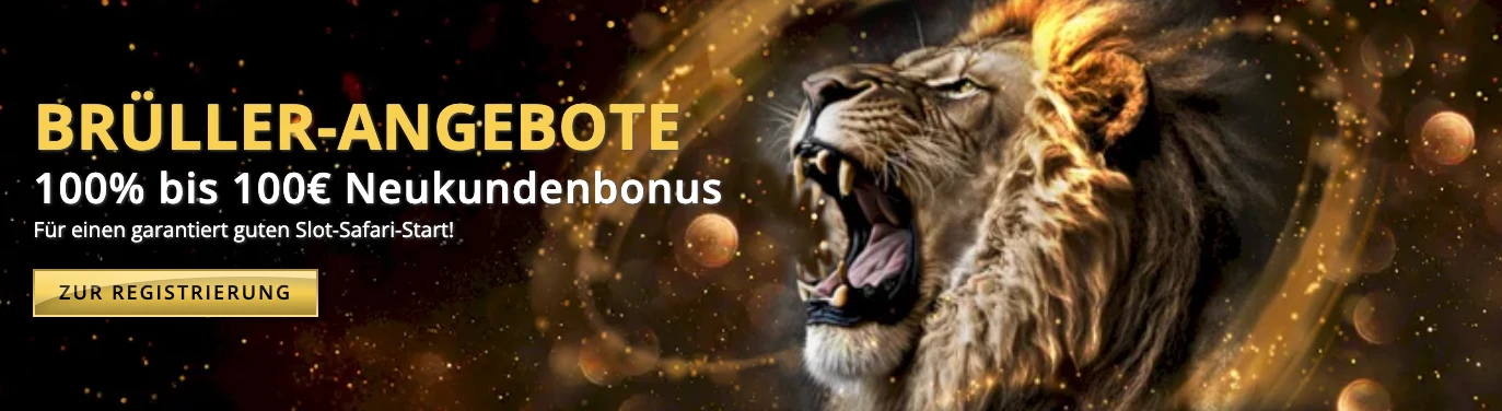 Bei Löwen Play gibt es bis zu 100€ Bonus.