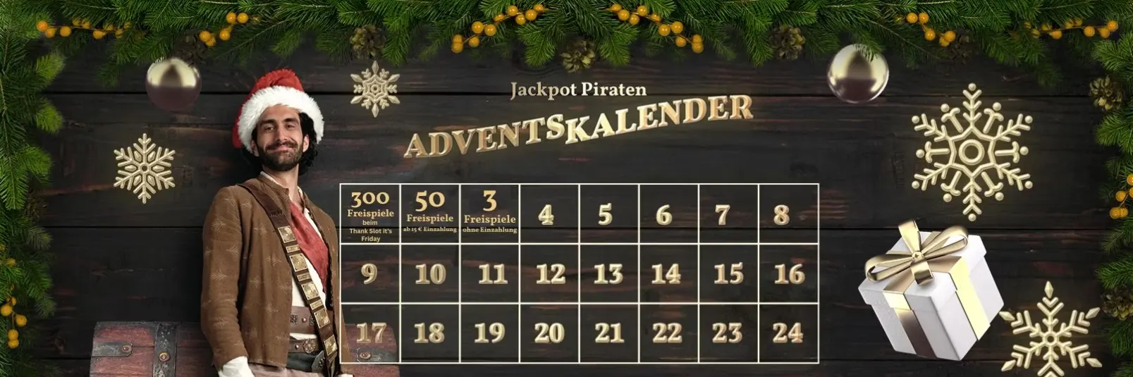 JackpotPiraten Casino Adventskalender