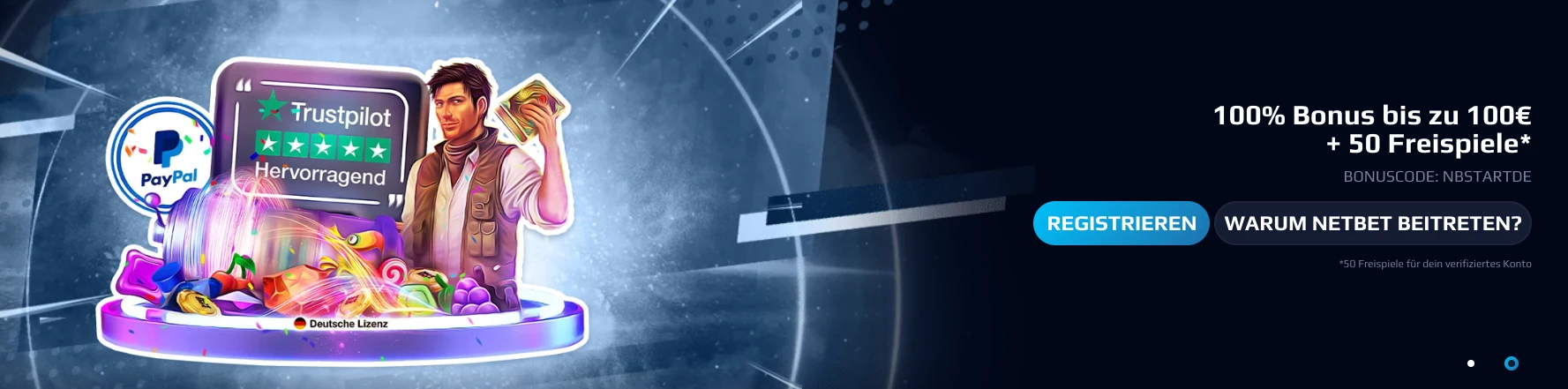 NetBet Bonus ohne Einzahlung